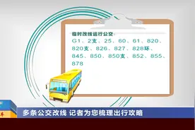 山西太原：多条公交改线 记者为您梳理出行攻略视频封面