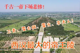 航拍汉武帝茂陵，成博士给你讲帝陵故事，话说茂陵被盗得有点惨！视频封面