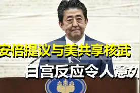 安倍妄言与美共享核武，日本政要公开反对，白宫反应出乎意料视频封面