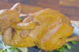 20年餐厅厨师教做家庭版熏鸡，4分钟制作流程讲解，年夜饭就做它视频封面