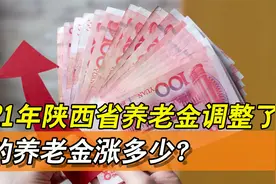2021年，养老金具体调整方案已经出台，陕西省养老金调整啦！视频封面
