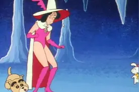 蜡笔小新：冬之国奇幻大冒险，小新被坏魔女变成狗了，还好高兴视频封面