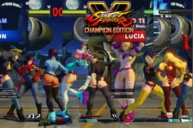 《街头霸王5：冠军版》所有的女选手对战！视频封面