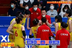 2022世界女排联赛第二周  中国VS美国（全场回放）