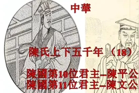 中华陈氏上下五千年（18）-- 陈国君主--陈平公、陈文公视频封面