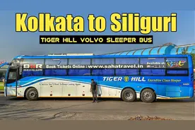 【印度客车】加尔各答→西里古里 | 全新沃尔沃卧铺客车 乘车体验