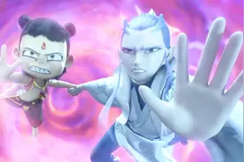 名场面之《哪吒》：宿敌变好友！哪吒敖丙联手抗天劫，拯救陈塘关