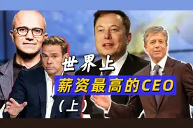 全球十位最高薪CEO，日赚打工人年收入，第一名想不到（上）|登峰视频封面