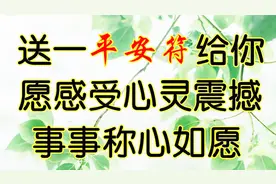 送你一张平安符，祝你事事称心，幸福如意~视频封面
