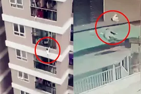 何等勇气！越南3岁女童坠落12楼幸运存活 男子徒手接人过程曝光！视频封面