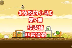 【笨熊解说】《愤怒的小鸟》第7期：绿猪非常狡猾视频封面