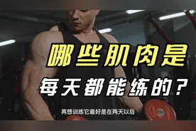 人身上哪些肌肉是每天都可以锻炼的？