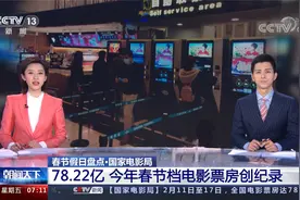 春节假日盘点·国家电影局 78.22亿 今年春节档电影票房创纪录视频封面