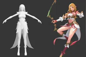 3dmax人物建模，大胸美女模型制作 带你从最简单的box制作