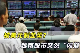 被美元割韭菜？越南股市突然“闪崩”！中国确实要保持警惕了视频封面