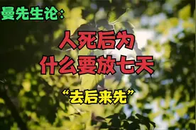 人死后为什么要放七天“去后来先” 叶曼先生论（附六字真言颂）视频封面