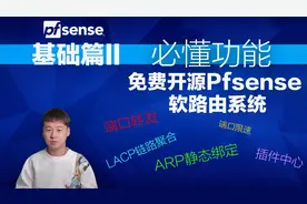 第二弹免费开源Pfsense 软路由系统,必学功能