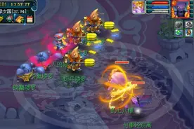 梦幻西游：老王测试10技能观照万象谛听，一回合打飞对面所有的怪