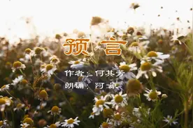 何其芳的成名作《预言》，一首优美的爱情诗，柔情似水如清风拂面视频封面