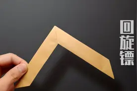 回旋镖！你要是没玩过算我输！扔出去自己还会飞回来？