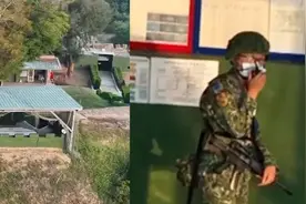 大陆无人机拍摄金门台军营区，赵立坚：中国领土，没啥可大惊小怪视频封面