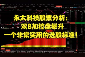 永太科技股票分析：双B加控盘攀升，一个非常实用的选股标准！视频封面