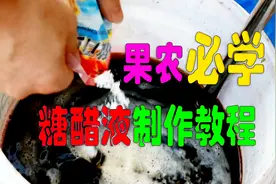 免费糖醋液制作教程，方便简单，可以诱杀大部分害虫，果农必学。视频封面