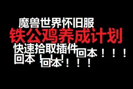 怀旧服快速拾取插件铁公鸡养成计划视频封面