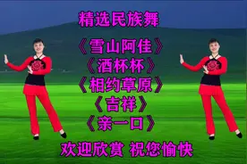 民族舞精选《雪山阿佳》《酒杯杯》《相约草原》《亲一口》视频封面
