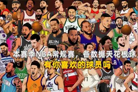 本赛季NBA常规赛，各项数据天花板球员，有你喜欢的球员吗？视频封面