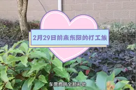 农村喇叭广播：来浙江东阳打工，免费接送还有生活补贴！太棒啦！视频封面