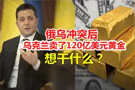 乌克兰央行透露：已卖120亿美元黄金！专家：金库里有这么多吗？