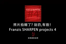 照片拍糊了？别扔有救！模糊失焦全自动变清晰 Franzis 插件系列视频封面