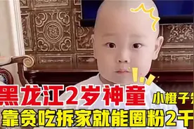 黑龙江2岁神童，靠贪吃拆家圈粉两千万，更是年入1800W爆红网络视频封面