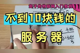 不到10块钱的服务器，还能做很多事情，让我们一起慢慢入门物联网视频封面