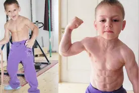 健美界“肌肉神童”！14岁肌肉堪比成年人，又一个施瓦辛格？