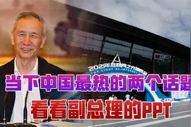 当下中国最热的两个话题，看看副总理的PPT！