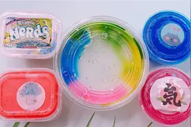 混合5盒套餐泥，起泡最少变大10倍，手感厚实柔软，无硼砂