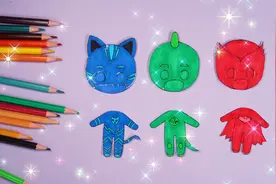 手工纸娃娃玩具：纸娃娃装扮，如何制作睡衣小英雄服装