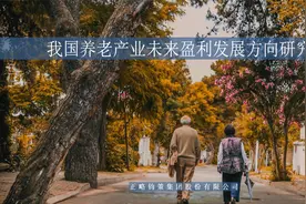 正略咨询：我国养老产业未来盈利发展方向研究视频封面