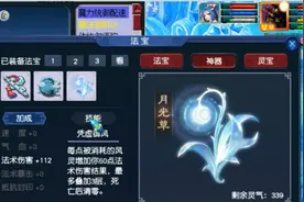 梦幻西游109百万神木林展示，两千法伤一万血，神器+112法术伤害