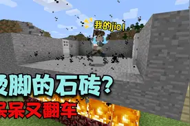 我的世界 爆爆制作烫脚的石砖，呆呆不信竟被烫死视频封面