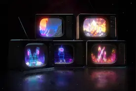 【AE教程】氛围感一绝的赛博朋克3D电视场景！视频封面