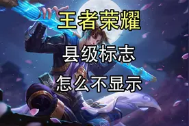 王者荣耀县级标志怎么不显示？王者荣耀县级标志怎么不显示呢？视频封面