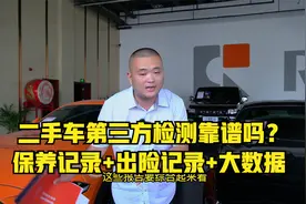保养记录和出险记录再加上大数据和实车比对才能确定真实车况视频封面