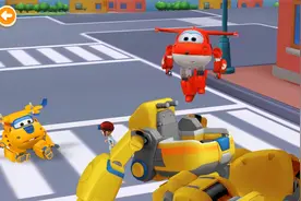 超级飞侠乐园 多多竟然被打倒了，乐迪驾驶机甲战斗吧！游戏视频封面