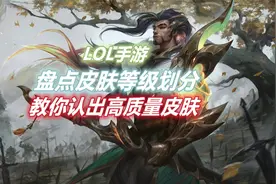 LOL手游：盘点皮肤等级划分，教你认出高质量皮肤视频封面