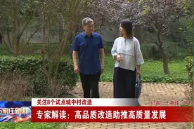 关注8个试点城中村改造——专家解读：高品质改造助推高质量发展视频封面