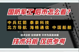 深度点评：中兵红箭 泰豪科技北方导航 海格通信 中国船舶视频封面