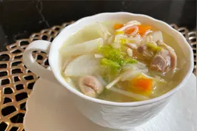 春天来了，好喝又减脂的蔬菜汤，抓紧时间喝起来